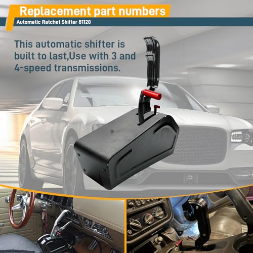 81120 Automatic Ratchet Shifter Fit for Ford C4 C5 C6 for GM TH200 250 350 400, 2004R 700R4 4L60 4L60E and for Chrysler 3 and 4 Speed Automatic transmissions - Image 6