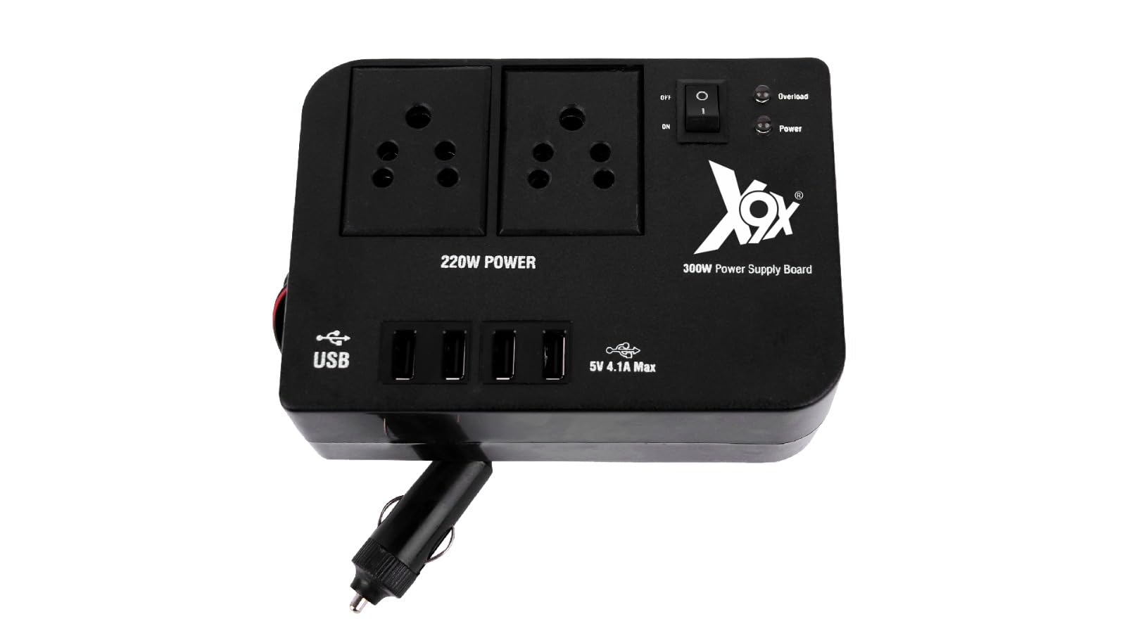 X9X 200W Car Laptop Charger/Power Inverter with 4 USB(3.1A Max) Smart USB Charging Ports, 12V DC to 220V AC 2X Universal AC Outlet (Black USB A) (B0CSSYYP73) Amazon Price History, Amazon Price Tracker