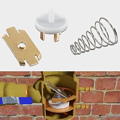 DearChan 905-052 765 Check Valve Assembly Repair Kit Fit for Febco Model 1"-1-1/4" in Pressure Vacuum Breaker, Spring Retainer Cover
