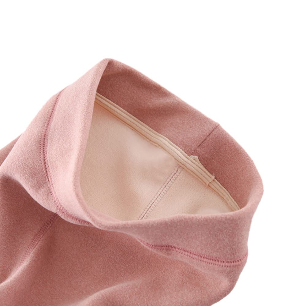 Pantalon Bas Thermique Enfants et Adolescentes 4 à 16 Ans Filles Doublure Polaire sous-Vêtements Thermiques Hiver Pyjama Doux et Chaud