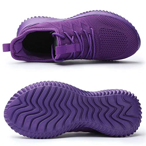 Image of KEEZMZ Womens Ladies Walking Running Shoes Slip On Lightweight Casual Tennis Sneakers Clothes Shoes
