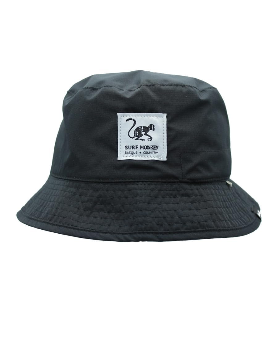 Surf Monkey Recycled Bucket Hat - Gorro de Pescador Unisex Adulto - Waterproof - Talla única - Reversible