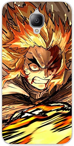 Compatible with OnePlus 3 | OnePlus 3T Case Demon Hashira Rengo'kus Slayer Corps Member 127, Anime Phone Cases Shockproof Soft TPU Case Clear