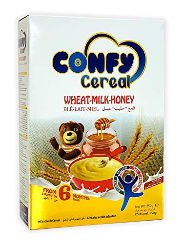 ConfyCereal Wheat Milk Honey