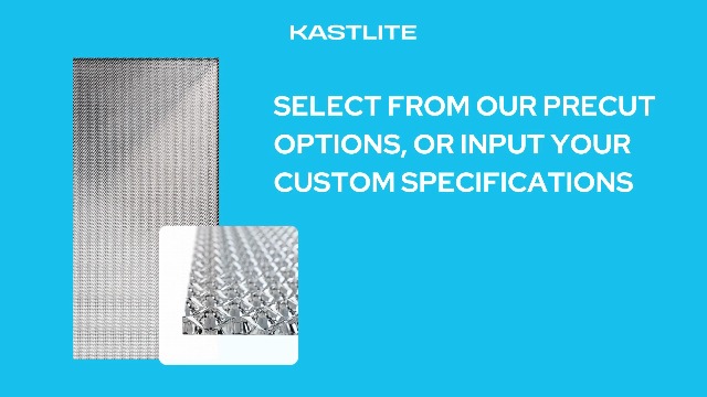 Image of KASTLITE 4-Pack Fluorescent Light Covers for Ceiling Lights | Clear Prismatic Acrylic Diffuser Panels | 22 inch x 22 inch x 0.125 inch Thick | Overhead Fixture Shades for Classroom, Home & Office Lighting