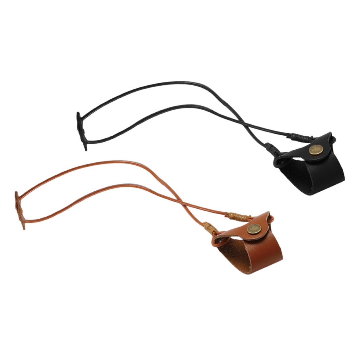 FRCOLOR 2 Set Fermaglio Per Occhiali Antiscivolo Cinghie Per Occhiali Sole E Ottici Accessorio Pratico E Sicuro Per Viaggi 2 Pezzi*2