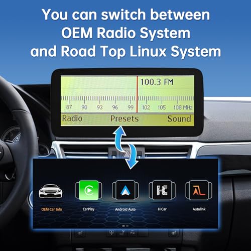 Pantalla Road Top 10.25" CarPlay para Mercedes Benz E Class miniatura 4