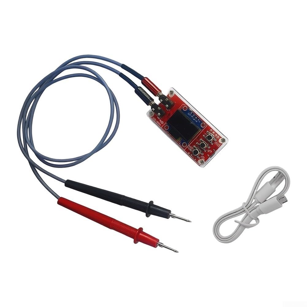 Medidor DIY Kit de Entrenamiento USB Resistencia Capacitancia Inductancia Probador | PCB, Pantalla LCD, Para Estudiantes de Entrenamiento de Laboratorio