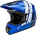 GMAX MX-46 Off-Road Motocross Helmet (Red/Black/White, Youth Large)