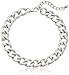 Large Chain Link Collar Necklace, 17" + 3" Extender