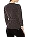 PAIGE womens Jasper Wrap Top Shirt, Metallic Multi, Medium US