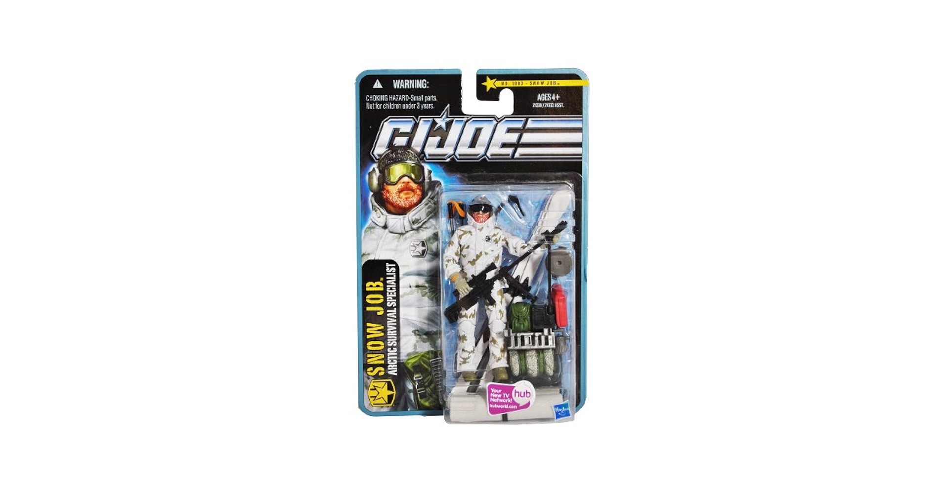 G.I.ジョー スノージョブ GI Joe Classified Series Snow Job Deluxe Action Figure Pack
