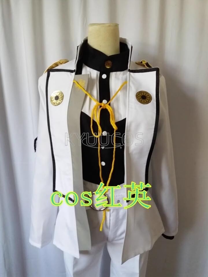 【KYUUCOS】Z 刀剣乱舞 とうらぶ 髭切 出陣 風 コスプレ衣装 ウィッグ 靴 追加購入可