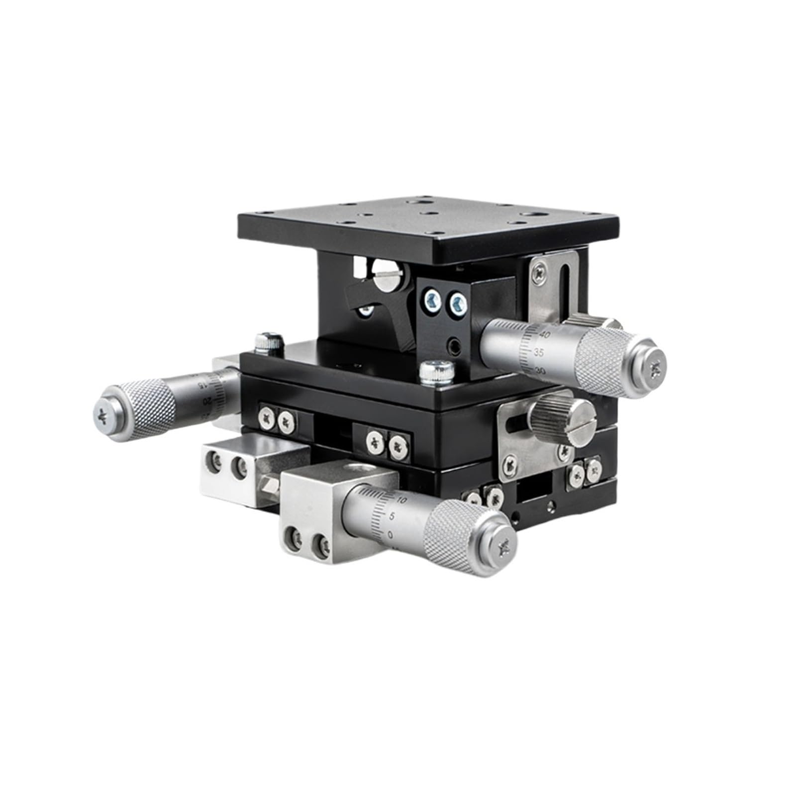 IGNVXMGKP XYZ Displacement Platform Manual Fine-Adjustment Workbench Optical Slide LD40/60/80/90/125(LD60-LM)