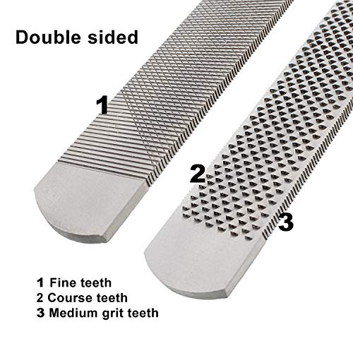 Rural365 Farrier Rasp File and Rubber Handle Mini Rasp Hoof File