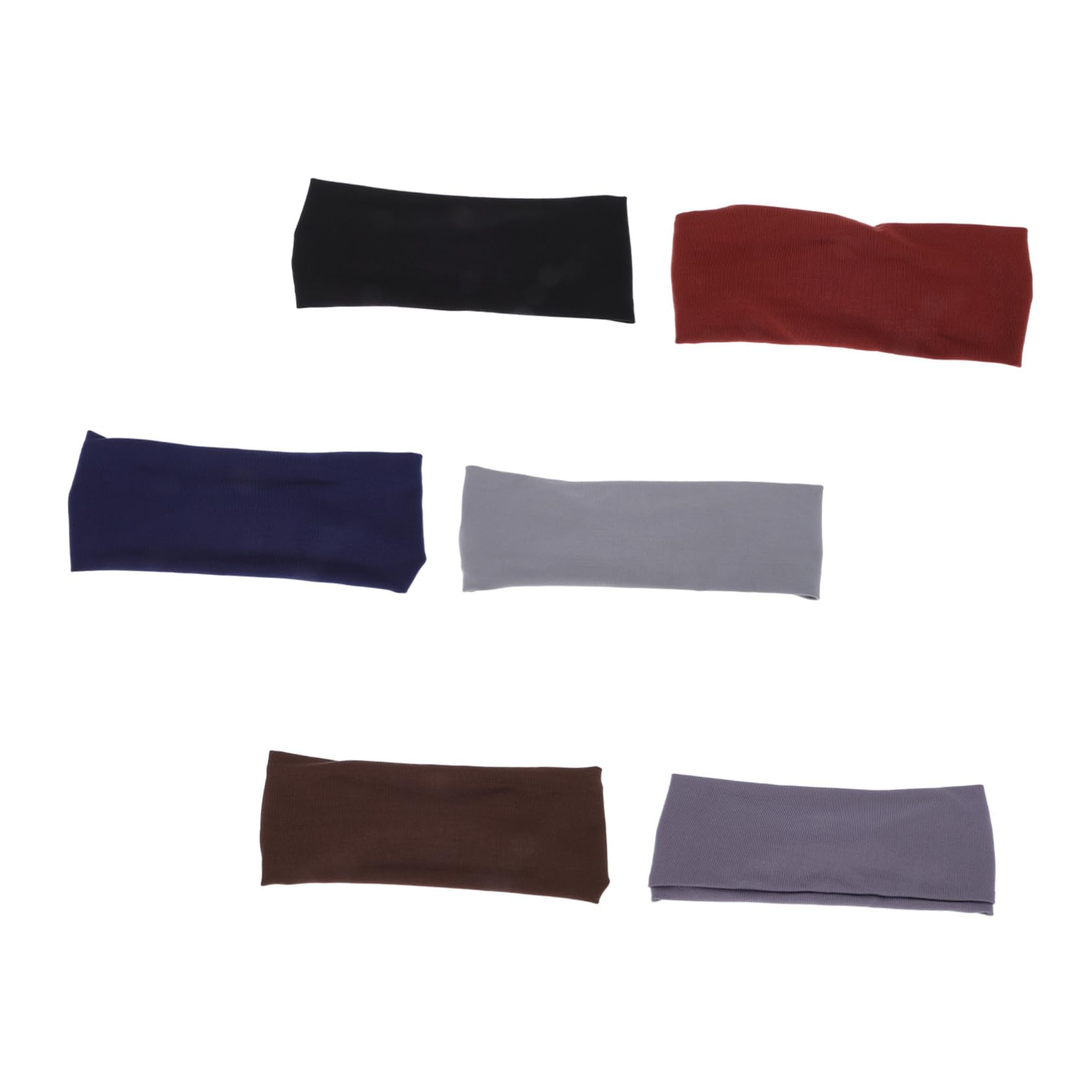 YARNOW 18piezas para Hombre De Bandas De Pelo Absorbentes De Sudor Accesorios De Yoga y Running para Gimnasio y Actividades