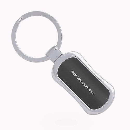 Avner Llavero AZ41103 Grabado Láser Impresión, Tinta Negra, Negro - Avner Llavero AZ41103 Grabado Láser Impresión, Tinta Negra, Negro -