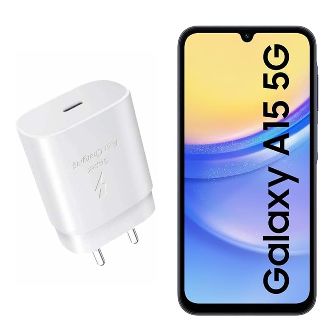 MAK 25W Charger for Samsung Galaxy A15 5G Type C Charger Adapter Compatible with Galaxy A15 5G Charger, 25 Watt USB Type C to C Pd Charging Adapter C Type, White (B0CY2T2FQD) Amazon Price History, Amazon Price Tracker