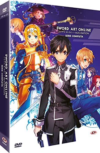 DVD Sword Art Online III Alicization, The Complete Series, Episodi da 01 a 24, 4 DVD
