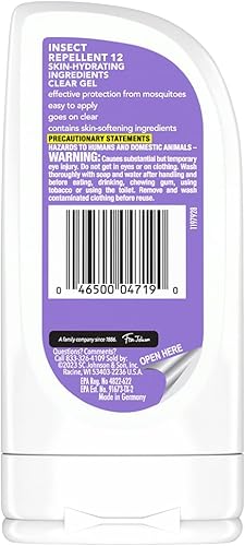 Miniatura 8 de OFF! Clean Feel - Gel transparente repelente de insectos con 20% de picaridina, protección sin DEET contra mosquitos y garrapatas, control de plagas
