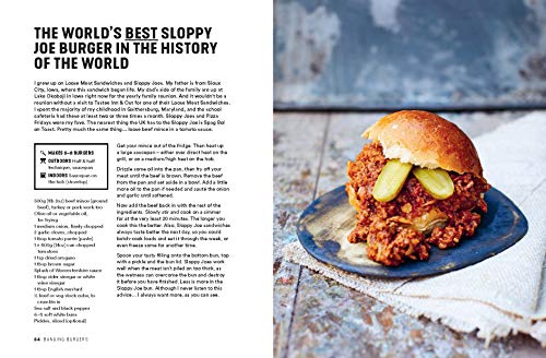 The Burger Book: Banging Burgers, Sides And Sauces To Cook Indoors And Out #TOP2