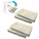 HQRP 4-Pack Wick Filter Compatible with Idylis 828413B002 Replacement IHUM-10-140 / I HUM 10 140 4-Gallon Humidifier