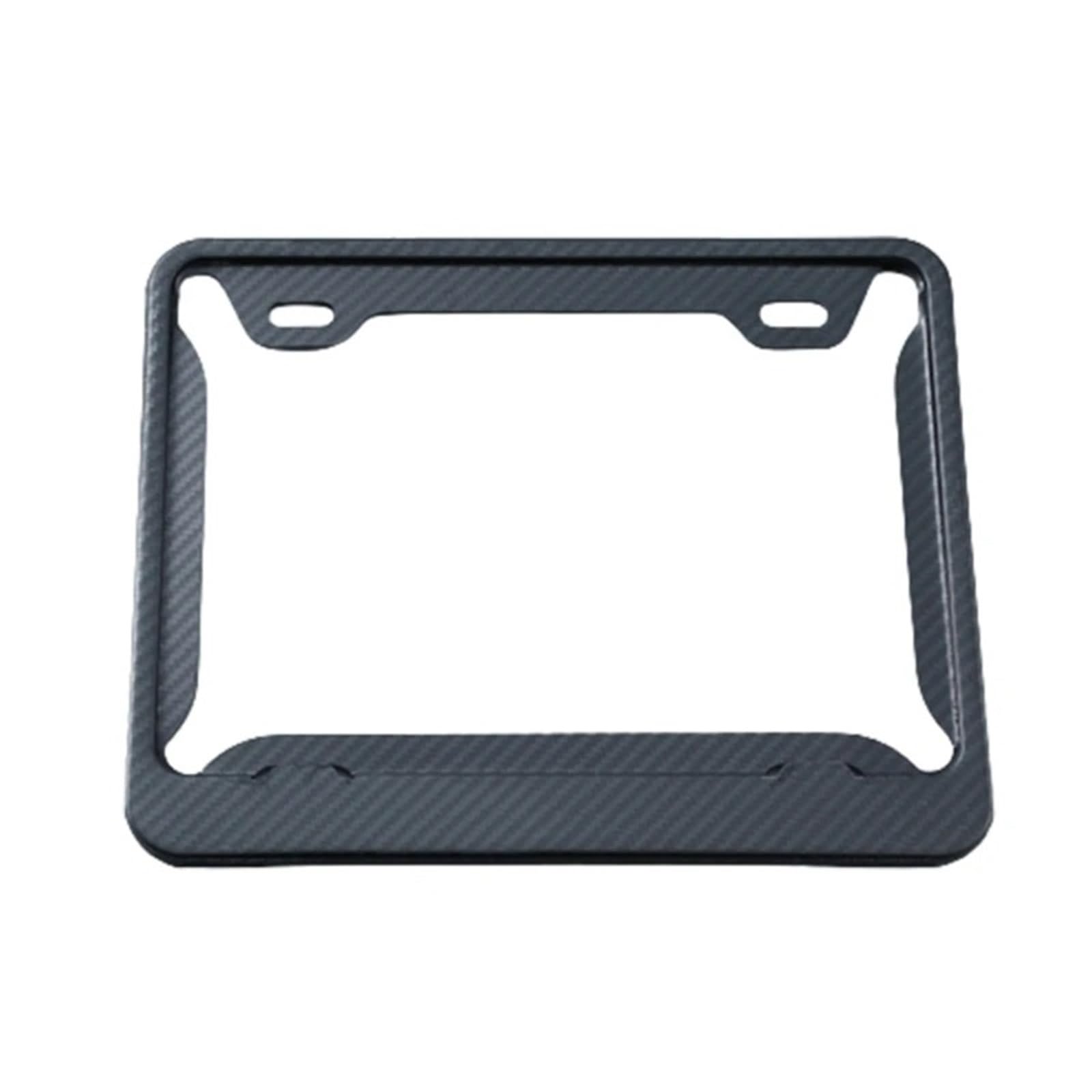 portatarga Moto Supporto Per Protezioni Coperchio Targa Per Telaio Auto Compatibile Per Moto Europee Universali(Carbon fiber pattern)