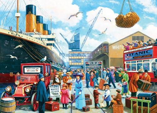 Puzzle para adultos 1000 piezas Titanic ¡sube a bordo ahora! 70 x 50 cm Puzzles para adultos Juego educativo Desafío Juguetes 1000 piezas Puzzles para adultos y niños