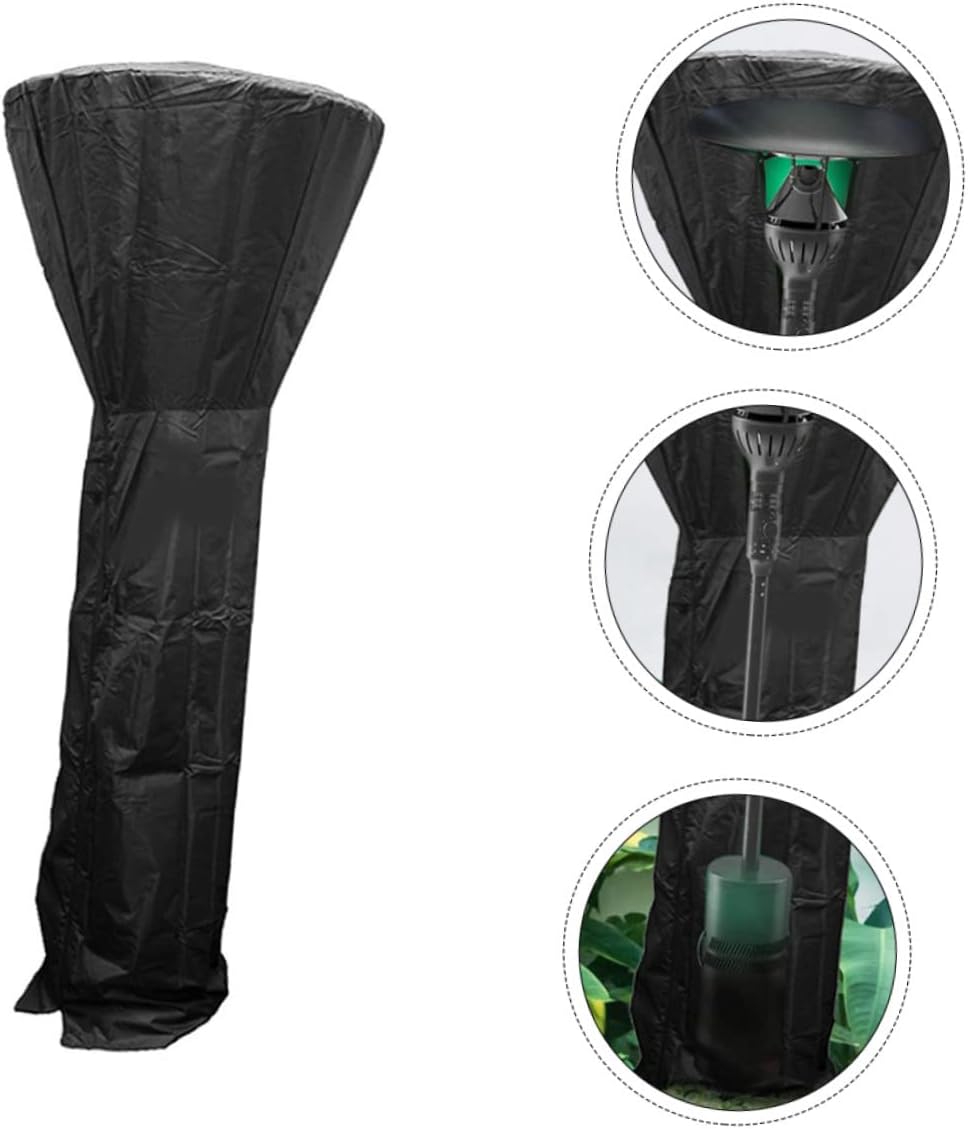 MERRYHAPY Outdoor Heater Cover Reflective Shield Tarps Patio Heater Cover Design