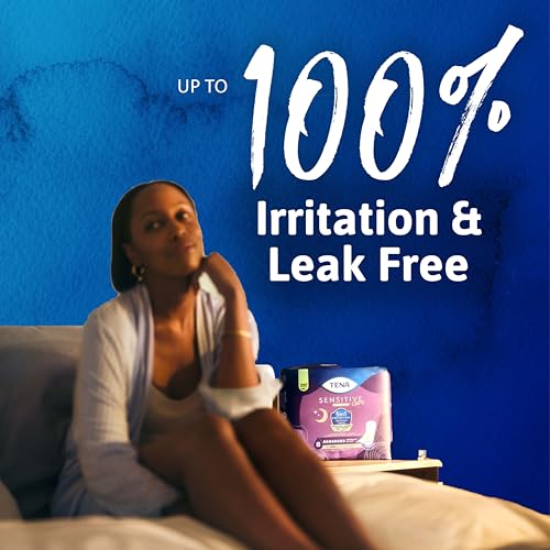 TENA Sensitive Care Overnight Incontinence Pads, Women, Extra Coverage 90ct - image 4