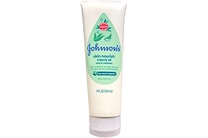 Johnson's Skin Nourishing Creamy Oil, Enriched with Aloe Scent & Vitamin E...
