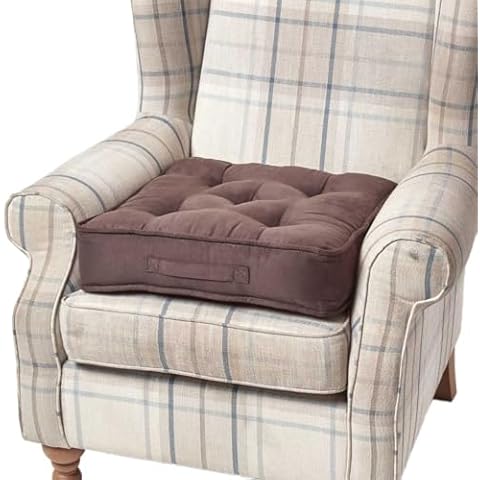 HOMESCAPES Large Firm Booster Cushion Cover