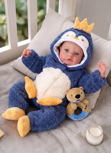 Image of BABESIDE Lifelike Reborn Baby Dolls Boy Loyd- 20 Inch Soft Body Realistic-Newborn Handmade Real Life Baby Dolls with Accessories, Gift for Kids Age 3+ Pretend Play & Collection