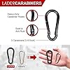 LADER Cable Machine Attachments LAT Pulldown Accessories - V-Shaped Handle + Triceps Rope Pull Down Attachment + Exercise Handles + Ankle Straps + Carabiner Clips for Home Gym Workout