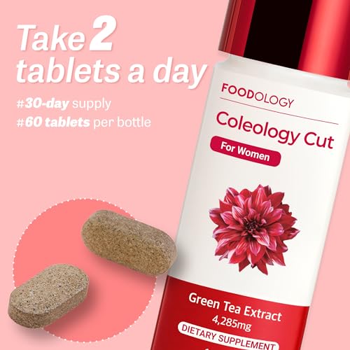 FOODOLOGY Coleology Cut (Pack of 3-180 Tablets, 90 Days) - Green Tea Extract, Vitamins & Minerals - Image 8