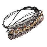 Photo Gallery soimiss 5 pezzi fasce elastiche donna con e finte cerchietti eleganti elasticizzati per accessori leggeri e regolabili per donne e ragazze Photo Gallery soimiss 5 pezzi fasce elastiche donna con e finte cerchietti eleganti elasticizzati per accessori leggeri e regolabili per donne e ragazze