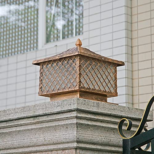 Lampe de colonne pour terrasse et jardin : créez une ambiance chaleureuse autour du patio