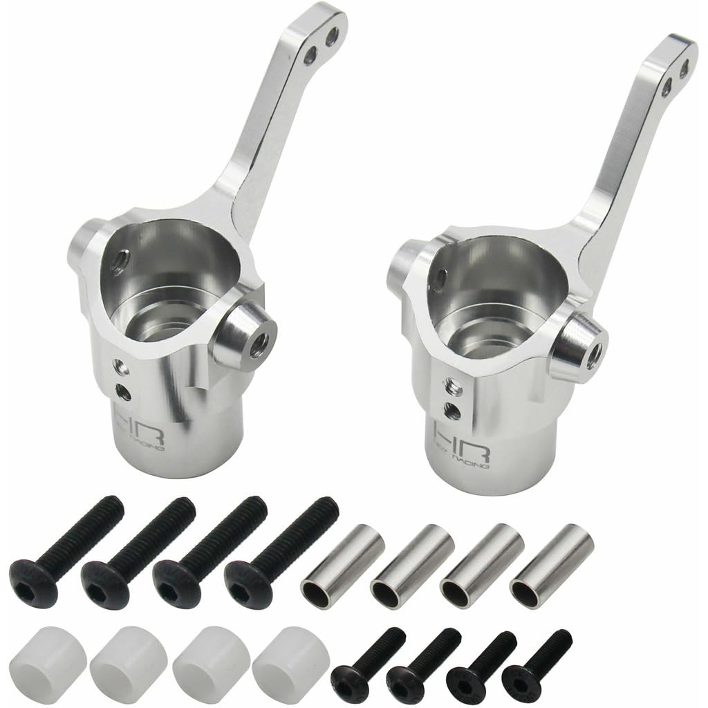 Hot Racing TBF2101 Aluminum Front Steering Knuckles For Tamiya Blackfoot & Monster Beetle 2WD RC Cars