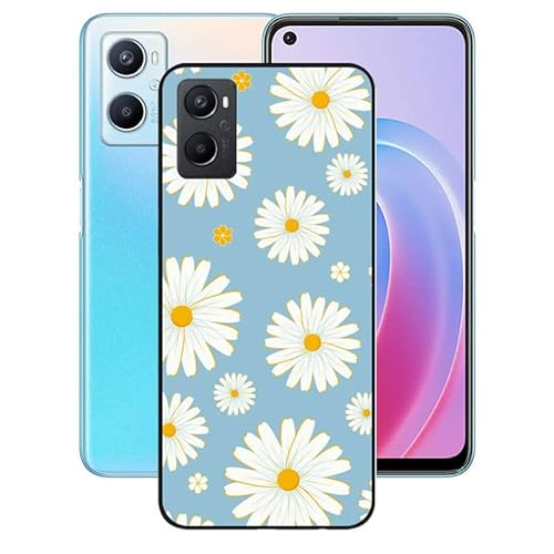 DQG per Oppo A96 4G Custodia, Nero Ultrasottile Silicone Case TPU Shell Morbida Sottile Protettivo Copertura Antiurto Cover per Oppo A96 4G (6.59") - BST20