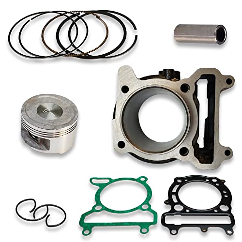 CLEO 69mm Big Bore Cylinder Head Valves Replacement fit YP250/LINHAI 250 Roketa MC-54 250B, Yamaha Majesty 250，JCL, VOG 260, Linhai Bighorn 260cc 300cc 400cc ATVs, Linhai Big Daddy 260cc ATV