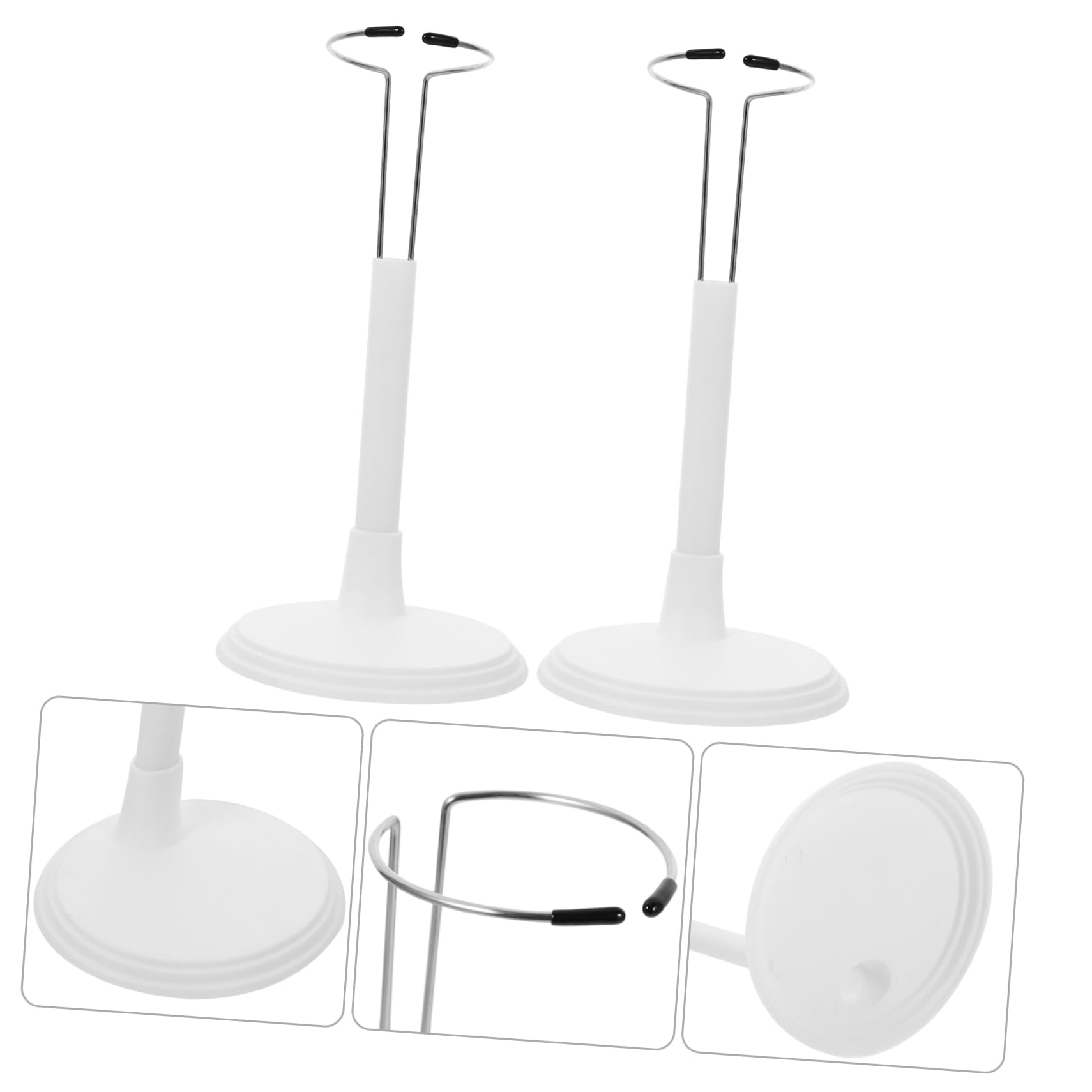 QUMIIRITY Sturdy Doll Support Frame Collection Display Stand for Dolls Portable Toy Stand Storage Rack