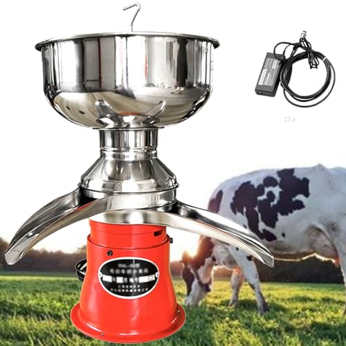High-Speed Milk Skimming Machine 9800-11000rpm Professional Goat & Cow Milk Separator Cream & Butter Skimmer for Fresh Milk Dairy Separator for Sheep & Goat Cream