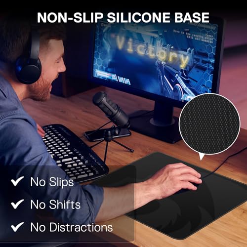 Redragon PG1M Glass Mouse Pad
