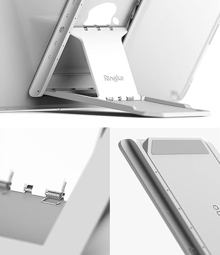 Miniatura 8 de Ringke Fusion Plus con funda + soporte excepcional, compatible con iPad Pro 12.9 (6ª generación 2022, 5ª generación 2021), funda transparente con