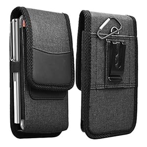 Njjex Cell Phone Holster for iPhone 11 12 13 14 Pro Max XR 7 8 Plus Samsung Galaxy S22 Ultra S21+ S20 S10 A02S A12 A13…