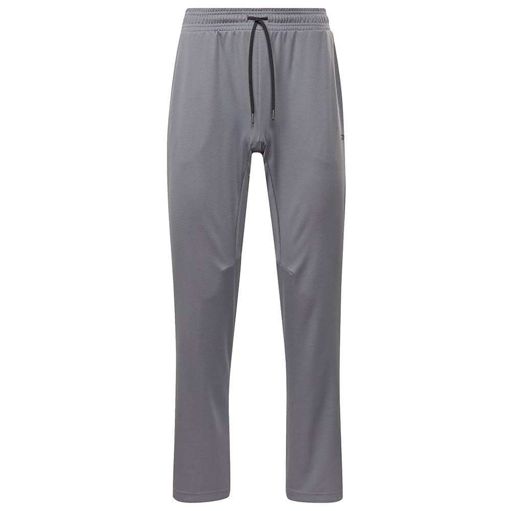 Reebok Men's Workout Ready Knit Track Pants, Cold Grey 6, XS