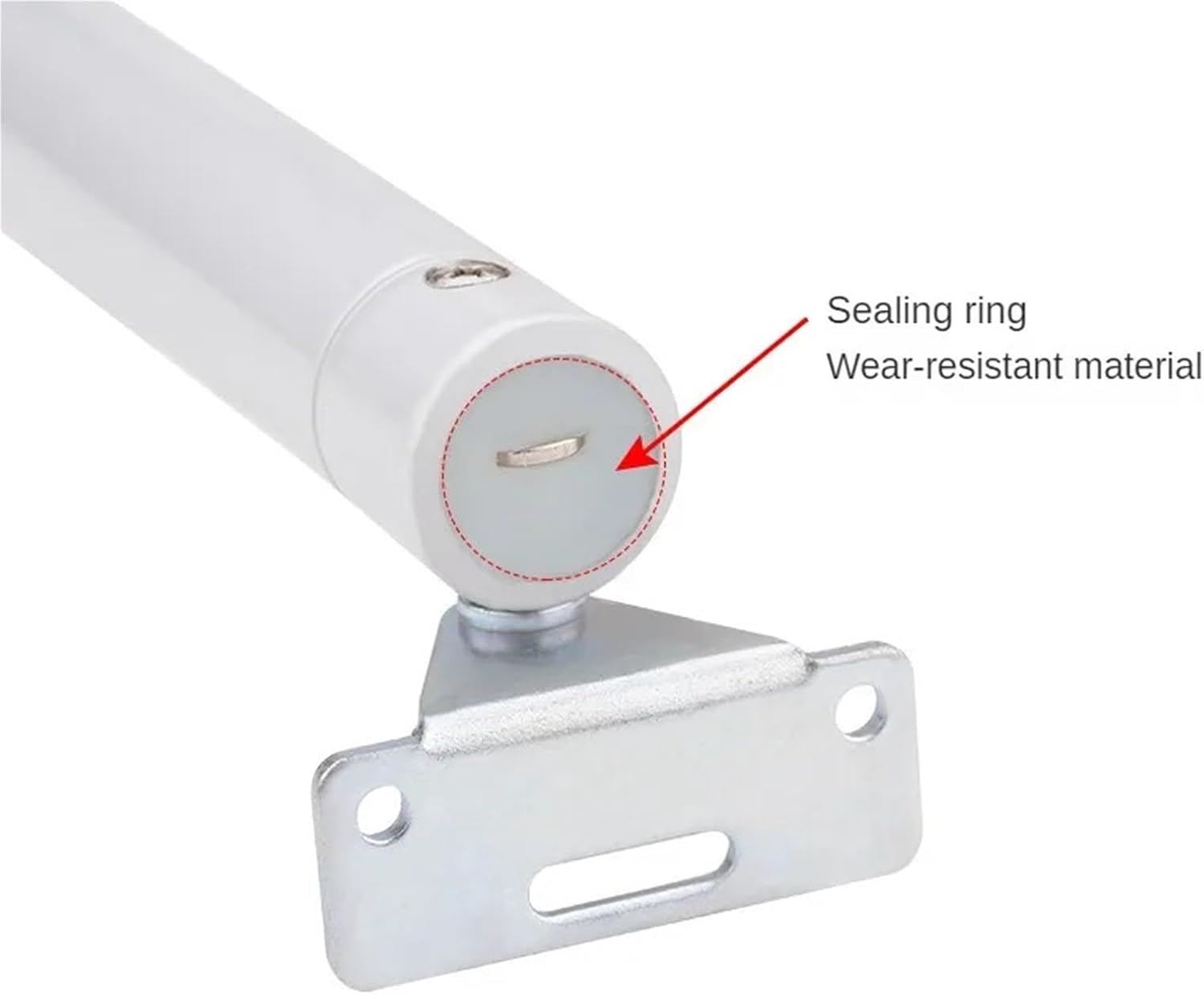 Fire Door Pneumatic Door Closer Automatic Pneumatic Buffer Door Closer with Its Own Positioning 1Pcs(Type A)