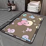 balcony na polski 【Suave y fácil de limpiar 】 lavar a máquina o fregar. ¿Es esta alfombra de baño fácil de limpiar? Lavar a máquina con agua fría y detergente suave. No use cloro ni blanqueador. Secado a baja temperatura o colgado para secar. El color no se desvanecerá. No importa cuántas veces laves y seques, los colores se mantendrán hermosos y vibrantes durante años.
