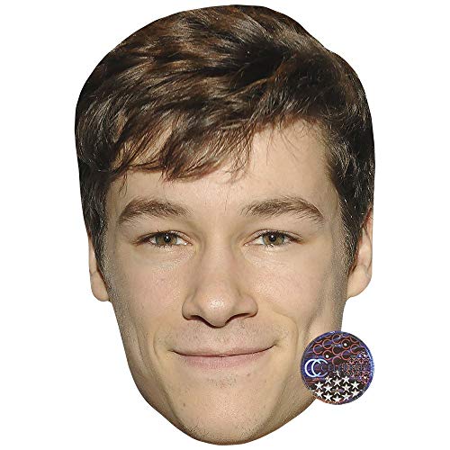 Máscara de celebridad Kyle Allen, cara de tarjeta plana, máscara de disfraces