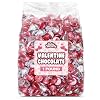 Pink and Silver Foil-Wrapped Milk Chocolate Candy - 1lb Individually Wrapped Chocolate for Gift Bags, Candy Bowls, Parties & Treats Approx. 100 Pieces